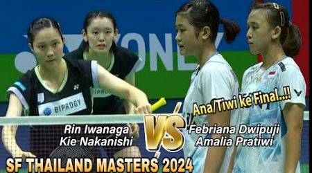Febriana Dwipuji/Amalia Pratiwi vs Rin Iwanaga/Kie Nakanishi || SF Thailand Masters 2024