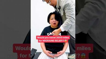 She travel 2000 miles to get her BACK PAIN FIXED!