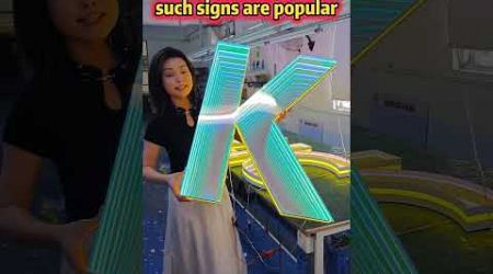 Do you know what is the new andpopular signage technology at China?#newtechnology #signagedesign#led