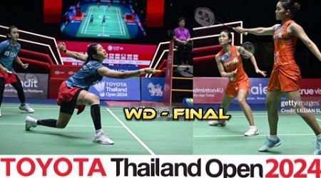 Kusuma/Pratiwi (INA) vs Kititharakul/Prajongjai (INA) | F | Thailand Open 2024 Badminton