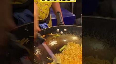 Friedly Local street vendor Making noodles | Thailand | Pattaya | Night Market | Noodles