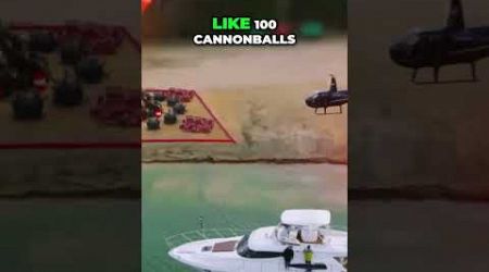 Defending a Yacht from 100 Cannonballs: Epic Experiment Challenge
