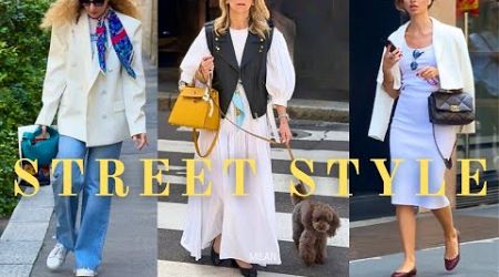Milan Street Style 2024: Fresh Fashion Trends &amp; Creative Outfit Ideas•How to Dress like a Milanese
