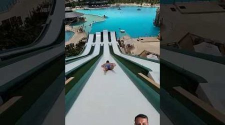 Extreme diving from Super Slide 