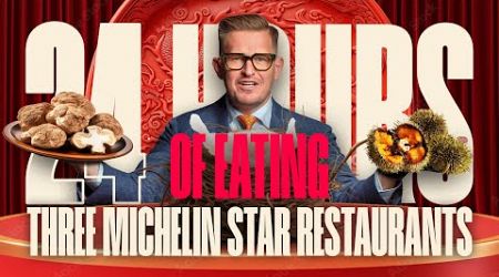 ONLY Eating in 3 Michelin Star Restaurants For 24 HOURS!