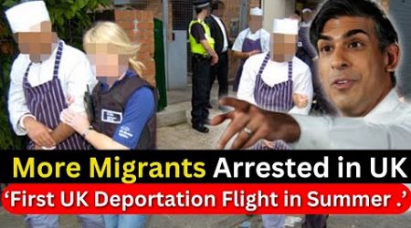 First deportation flight to Rwanda continues as UK government arrests more legal migrants