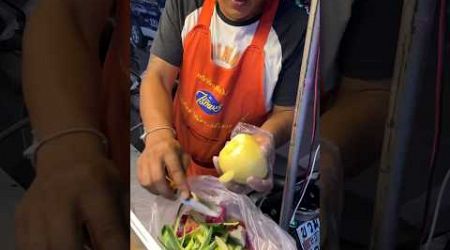 Fruit Ninja, cutting fruit in Thailand 