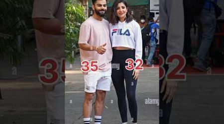 indian popular cricketer and wife age / worldfans #cricket #rcbfans #cskfans #mifans #kkrfans viral