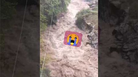 Flood In swat✓#shorts #shortvideo #shortsfeed #nature #flood #videos #river #ganga #travel