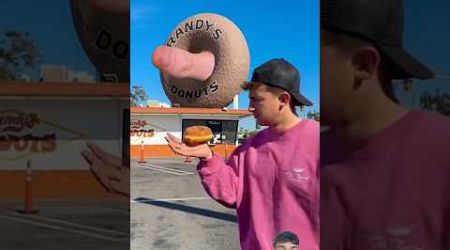 THIS DONUT MAKES EVERYTHING BIGGER| #reaction #trending #comedy #viral #entertainment #fypシ