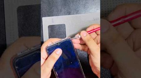 How to remove temper glass from mobile #smartphone #youtubeshorts #mobilephone #tech #temperglass