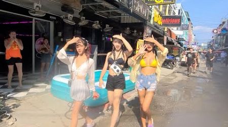 8K Nightlife Bars &amp; Clubs Beautiful Girls Pattaya Thailand Treetown bar Complex MIT , Myth area
