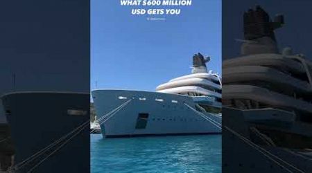 Billionaire vs Billionarie Mega yacht Dilbar vs Mega Yacht Solaris in Monaco