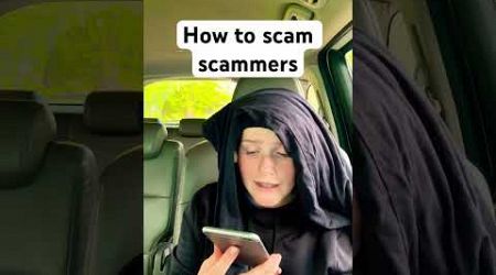 How to scam scammers #funny #viral #fypシ #entertainment #shorts