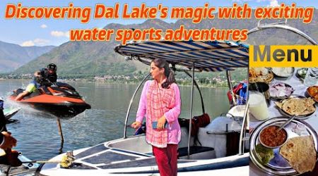 Enjoy the magic of Dal Lake with an exhilarating Yacht Ride | AnikaNazir | Vlog : 25
