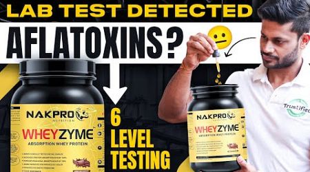 NAKPRO WHEYZYME LAB TEST REPORT || #fitness #review #gym #health