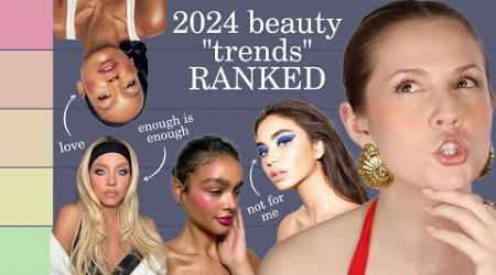 The internet&#39;s favorite beauty trends RANKED (&amp; roasted...)