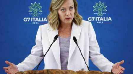 Italy's Meloni hails G7, brushes off abortion controversy