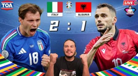 เกือบหลับต้นเกม! อิตาลีแชมป์เก่ากลับมาได้เฉือน แอลแบเนีย 2-1 | ยูโร2024