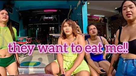 Exploring Soi Buakhao Pattaya throughout the day, so many friendly girls &amp; ladyboys