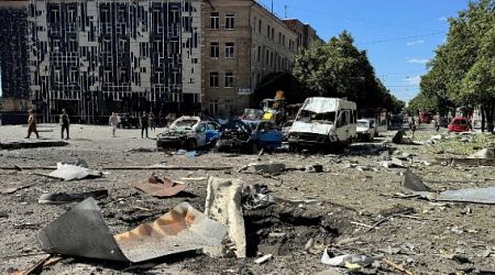 Russian bomb attack kills 3, injures 52 in Ukraine's Kharkiv