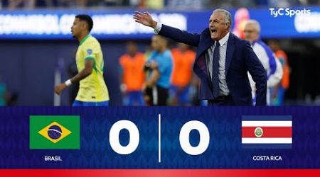 Brasil 0-0 Costa Rica | ¡MASTERCLASS DE ALFARO! | Copa América 2024