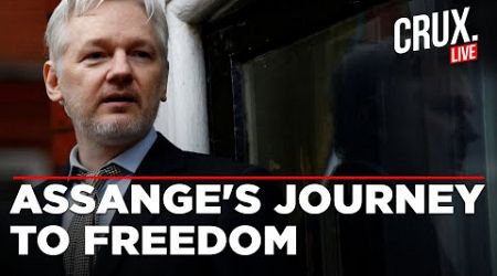 Julian Assange Lands In Bangkok After His Release From A UK Prison On Striking A Plea Deal With US