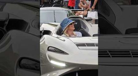 Lady Boss enjoying her McLaren Elva #billionaire #luxury #lifestyle #life