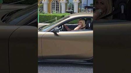 Millionaire Lady Boss enjoying her Epic Ferrari #billionaire #luxury #lifestyle #life