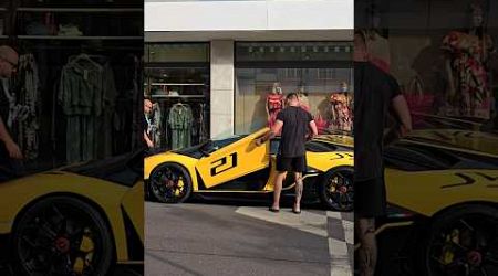 Millionaire Boss enjoying his Lamborghini SVJ #billionaire #luxury #lifestyle #life