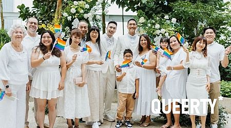 Couple challenges Singapore’s ban on gay marriage… by having the most fabulous wedding ceremony there
