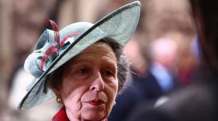 UK's Princess Anne recovering well in hospital, husband says