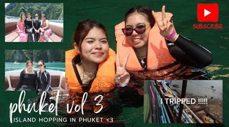 Island Hopping in Phuket day 3! I i tripped and it was caught on camera xD