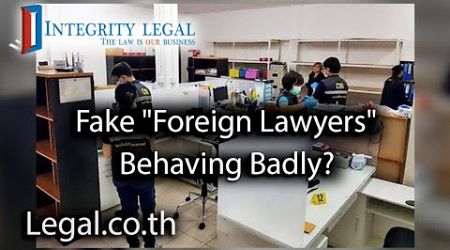 Are Thai Immigration And Labor Noticing Fraudulent Foreign &quot;Professionals&quot;?
