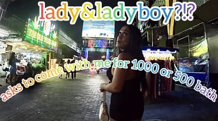 [4k] When you walk through WalkingStreet Pattaya before closing time, so many girls &amp; ladyboys