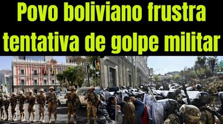 Mobilização popular impressionante derruba tentativa de Golpe de Estado na Bolívia