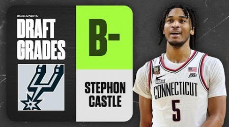 Stephon Castle Selected No. 4 Overall by San Antonio Spurs | 2024 NBA Draft Grades | CBS Sports