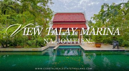 House with Pool for Sale at View Talay Marina in Na Jomtien - Pattaya (Price in description)