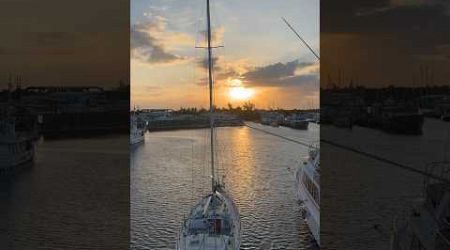 Launch Day!! Key West sunrise. #greatloop #boatlife #yacht #boating