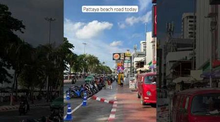Pattaya beach road today #pattaya #thailand