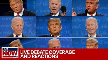 LIVE DEBATE COVERAGE: Post Trump-Biden Debate analysis | LiveNOW from FOX
