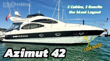 Azimut 42 Flybridge For sale - An ideal Family Cruiser? 2 Cabins and ample space....