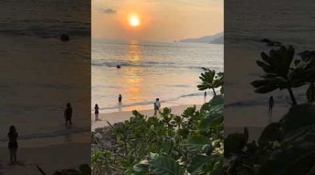 Phuket&#39;s Perfect Pairing: Sunset and Beach Bliss #travel #beach #goldenhour #thailand #sunset