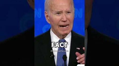 Sleepy Joe &quot;forgets&quot; during the debate