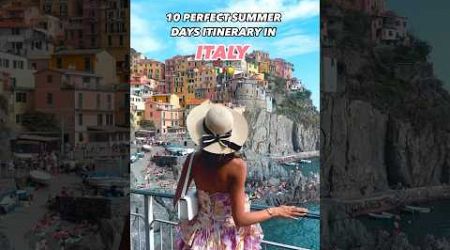 10 best days Italy itinerary 