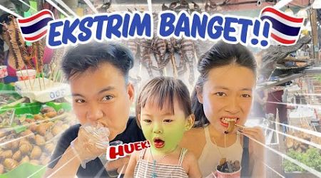 YUKA-CHAN MAKAN MAKANAN EKSTRIM DI BANGKOK THAILAND! | vlog