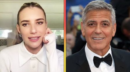 Emma Roberts CALLS OUT George Clooney During Nepo Baby Argument