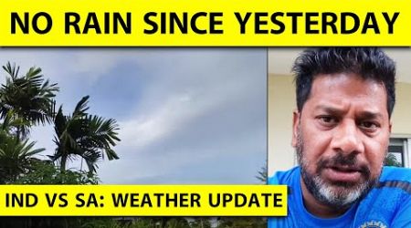 BARBADOS LATEST WEATHER LIVE: NO RAIN SINCE LAST NIGHT BUT DRIZZLE EXPECTED BEFORE FINALS | VIKRANT