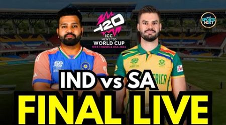 Live: India vs South Africa T20 World Cup Final | Barbados | Rohit Sharma | Virat Kohli | SportsNext