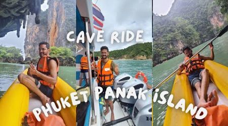 Vlog Phuket Panak Island Cave Ride Experience thailand travel vlog takeastep #phuket #island
